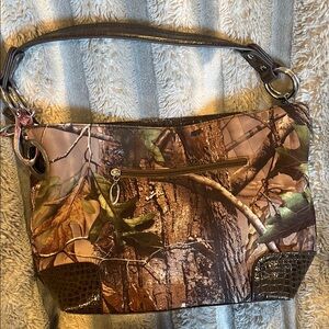 Woodland Camouflage Shoulder Bag